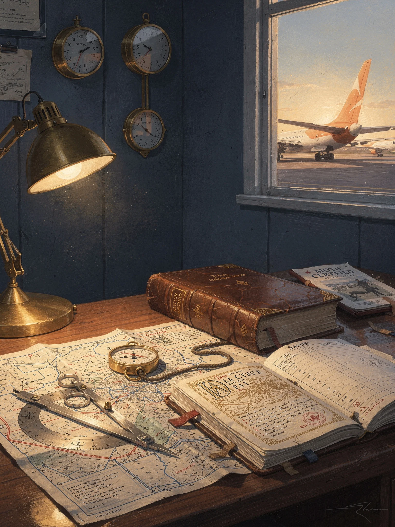 The Book That Keeps Planes Up